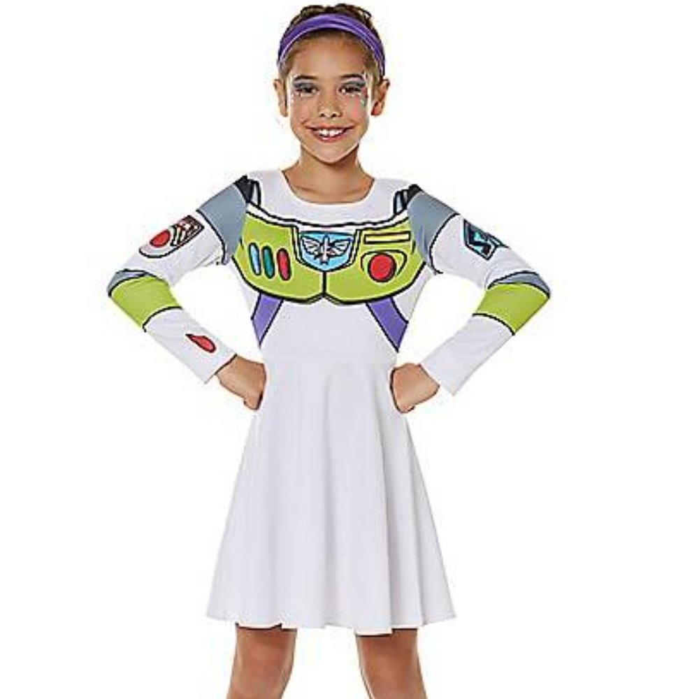 Disney Pixar Toy Story Buzz Lightyear Child Dress - Picture 4 of 6